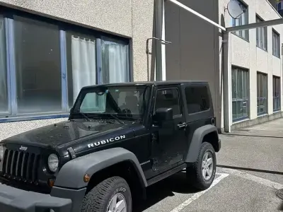 Usata Jeep Wrangler Rubicon 177 CV (130 kW) 2010 Nero SUV