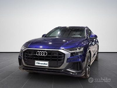 Usata Audi Q8 Sport 286 CV (210 kW) 2019 Blu SUV