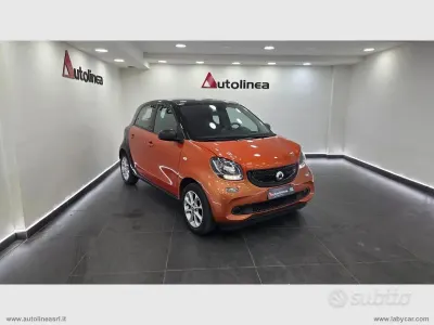 Usata Smart ForFour Passion 71 CV (52 kW) 2019 Arancione Utilitaria