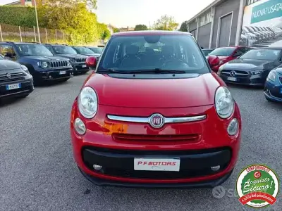 Usata Fiat 500L Lounge 105 CV (77 kW) 2013 Rosso Monovolume