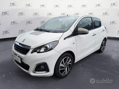 Usata Peugeot 108 69 CV (50 kW) 2015 Bianco Utilitaria