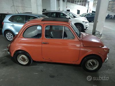 Usata Fiat 500 1970 Rosso Utilitaria