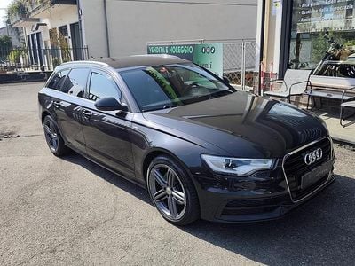 Usata Audi A6 S-Line 177 CV (130 kW) 2013 Nero Station wagon