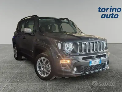 Usata Jeep Renegade Limited 131 CV (96 kW) 2022 Grigio SUV