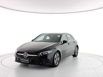Usata Mercedes A180 116 CV (85 kW) 2021 Nero cosmo Berlina