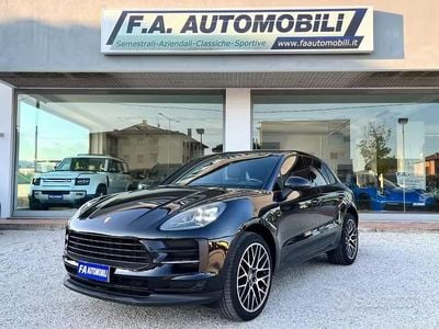 Usata Porsche Macan 245 CV (180 kW) 2019 Blu SUV