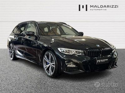 Usata BMW 320e Comfort Edition 190 CV (139 kW) 2021 Nero Station wagon