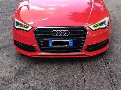 Usata Audi A3 Business 110 CV (80 kW) 2016 Rosso Berlina