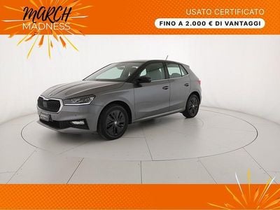 Usata Skoda Fabia Style 95 CV (69 kW) 2023 Grigio graphite metallizzato nero tulipa Utilitaria