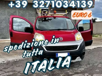 Usata Fiat Fiorino 95 CV (69 kW) 2017 Rosso tiziano Monovolume