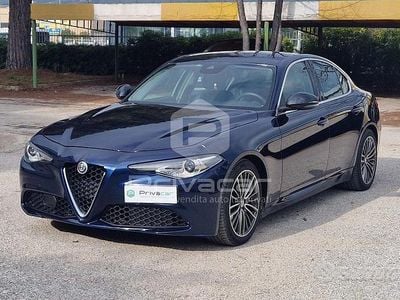 Usata Alfa Romeo Giulia Super 180 CV (132 kW) 2017 Blu Berlina