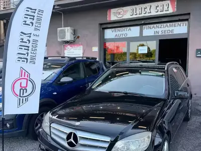 Usata Mercedes C200 136 CV (100 kW) 2009 Nero Station wagon