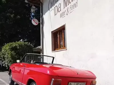 Usata Peugeot 304 1970 Rosso Cabrio