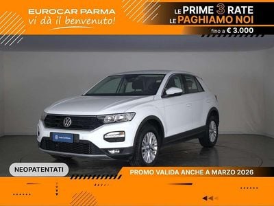 Usata VW T-Roc Style 110 CV (80 kW) 2021 Pure white SUV