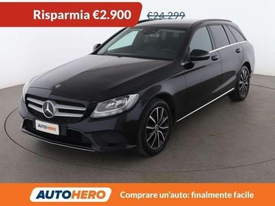Usata Mercedes C200 Executive 184 CV (135 kW) 2020 Nero Station wagon