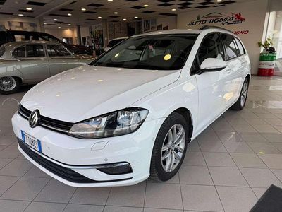 Usata VW Golf VII 116 CV (85 kW) 2017 Bianco Station wagon