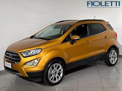 Usata Ford Ecosport Titanium 125 CV (91 kW) 2022 Giallo SUV