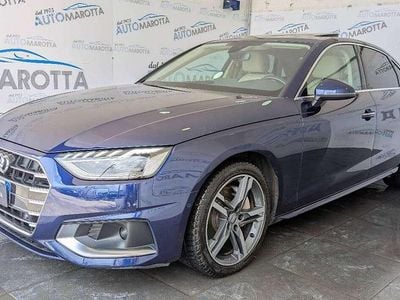 Begagnad Audi A4 Advanced 204 HK (150 kW) 2020 Blå Sedan