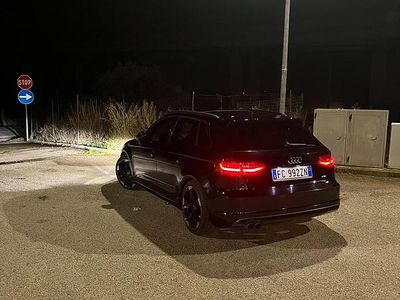 Usata Audi A3 S-Line 184 CV (135 kW) 2015 Nero Berlina
