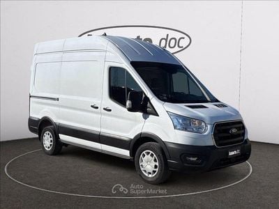 Usata Ford Transit Trend 131 CV (96 kW) 2021 Bianco pastello Monovolume