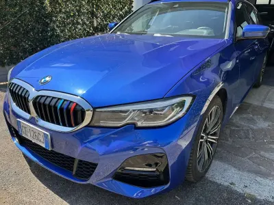 Usata BMW 320 M Sport 190 CV (139 kW) 2021 Blu/azzurro Station wagon