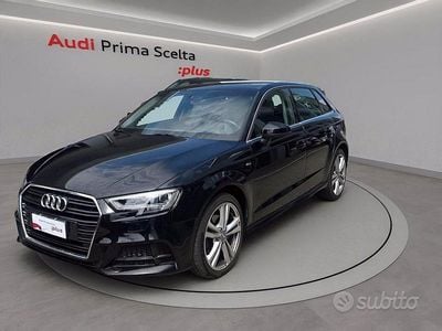 Usata Audi A3 Admired 116 CV (85 kW) 2020 Nero mythos Berlina