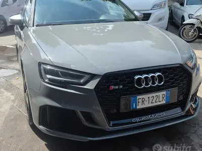Usata Audi RS3 Premium 400 CV (294 kW) 2018 Grigio Berlina