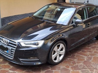 Usata Audi A3 110 CV (80 kW) 2015 Nero Utilitaria