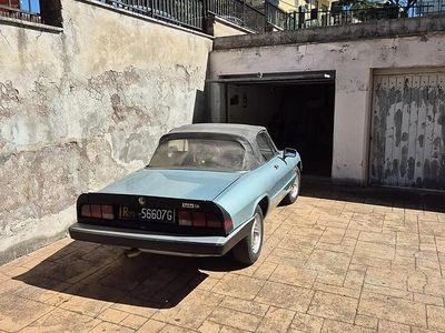 Usata Alfa Romeo Spider 1984 Blu Cabrio