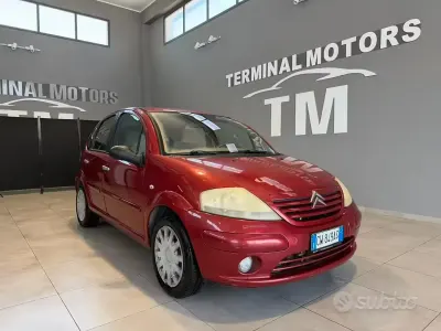 Begagnad Citroën C3 Elegance 90 HK (66 kW) 2007 Röd Sedan