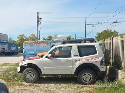 Usata Mitsubishi Pajero 170 CV (125 kW) 2007 Bianco SUV