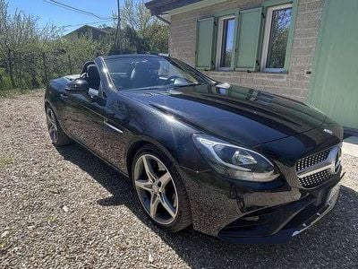 Usata Mercedes SLC200 AMG line 184 CV (135 kW) 2016 Nero