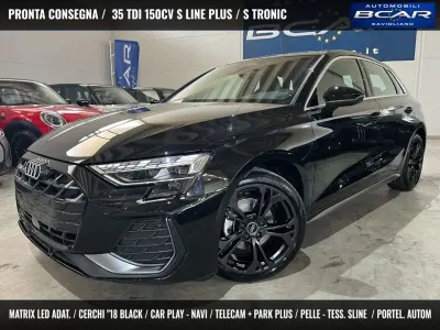 Nuova Audi A3 S-Line 150 CV (110 kW) 2026 Nero Berlina