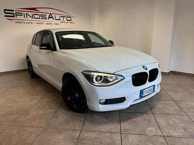 Usata BMW 116 Sport Line 116 CV (85 kW) 2013 Bianco Utilitaria