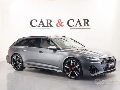 Usata Audi RS6 Comfort 600 CV (441 kW) 2021 Grigio daytona Station wagon