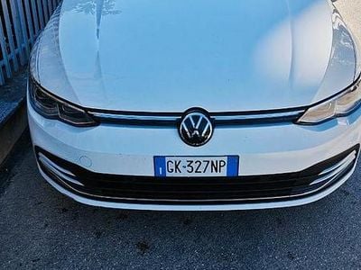 Usata VW Golf VIII Style 116 CV (85 kW) 2022 Bianco Berlina