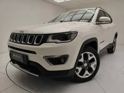 Usata Jeep Compass Limited 140 CV (102 kW) 2018 Bianco SUV