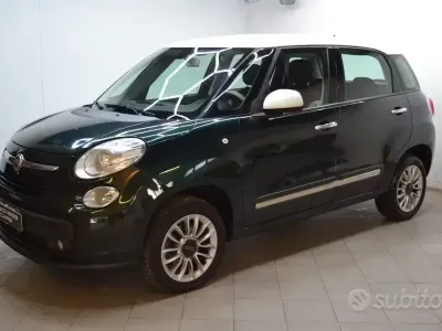 Usata Fiat 500L Lounge 84 CV (61 kW) 2013 Verde Monovolume