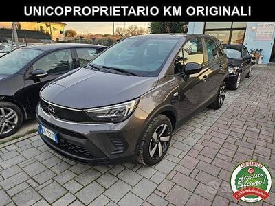 Usata Opel Crossland X Edition 110 CV (80 kW) 2021 Grigio SUV