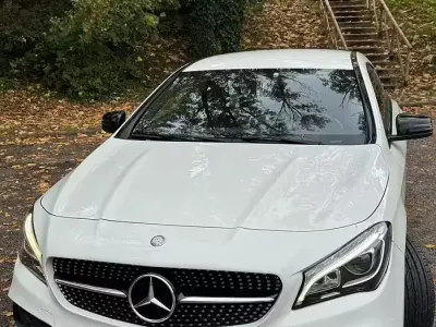 Usata Mercedes CLA200 136 CV (100 kW) 2016 Bianco Coupé