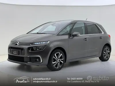 Usata Citroën C4 SpaceTourer PureTech 131 CV (96 kW) 2018 Grigio scuro Monovolume