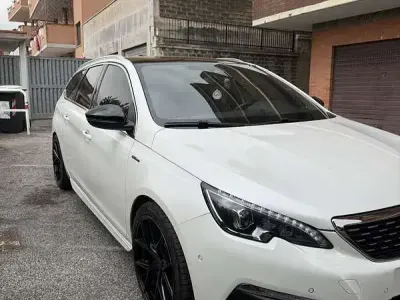 Usata Peugeot 308 SW GT-line 131 CV (96 kW) 2018 Bianco Station wagon
