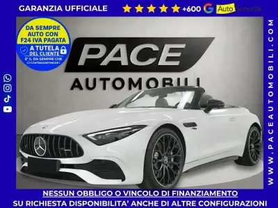 Usata Mercedes SL43 AMG Style 381 CV (280 kW) 2025 Bianco metallizzato Cabrio