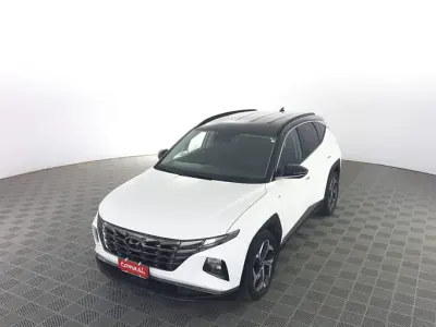 Usata Hyundai Tucson 136 CV (100 kW) 2021 Atlas white SUV