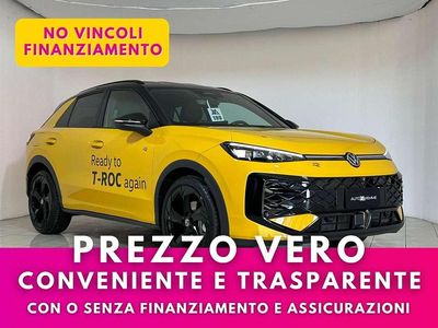 Nuova VW T-Roc R-line 150 CV (110 kW) 2025 Giallo SUV