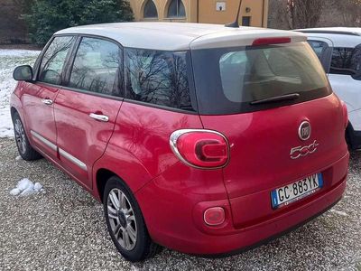 Usata Fiat 500L Lounge 120 CV (88 kW) 2020 Rosso Monovolume