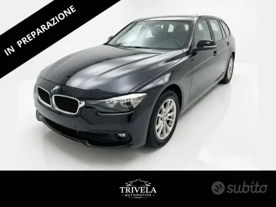 Usata BMW 318 Advantage 150 CV (110 kW) 2017 Nero Station wagon