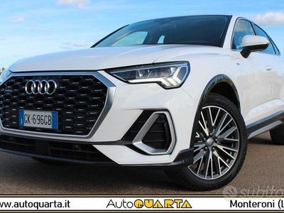 Usata Audi Q3 Sportback S-Line 150 CV (110 kW) 2022 Bianco SUV