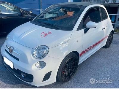 Usata Abarth 500C 140 CV (102 kW) 2014 Bianco Cabrio