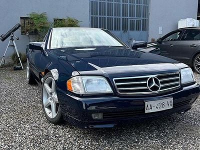 Usata Mercedes SL320 231 CV (169 kW) 1995 Blu Cabrio